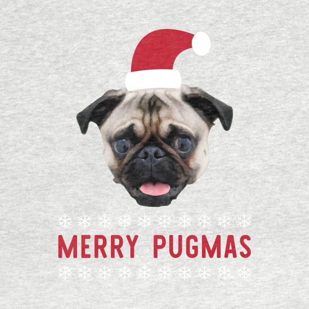Merry Pugmas by zubiacreative
